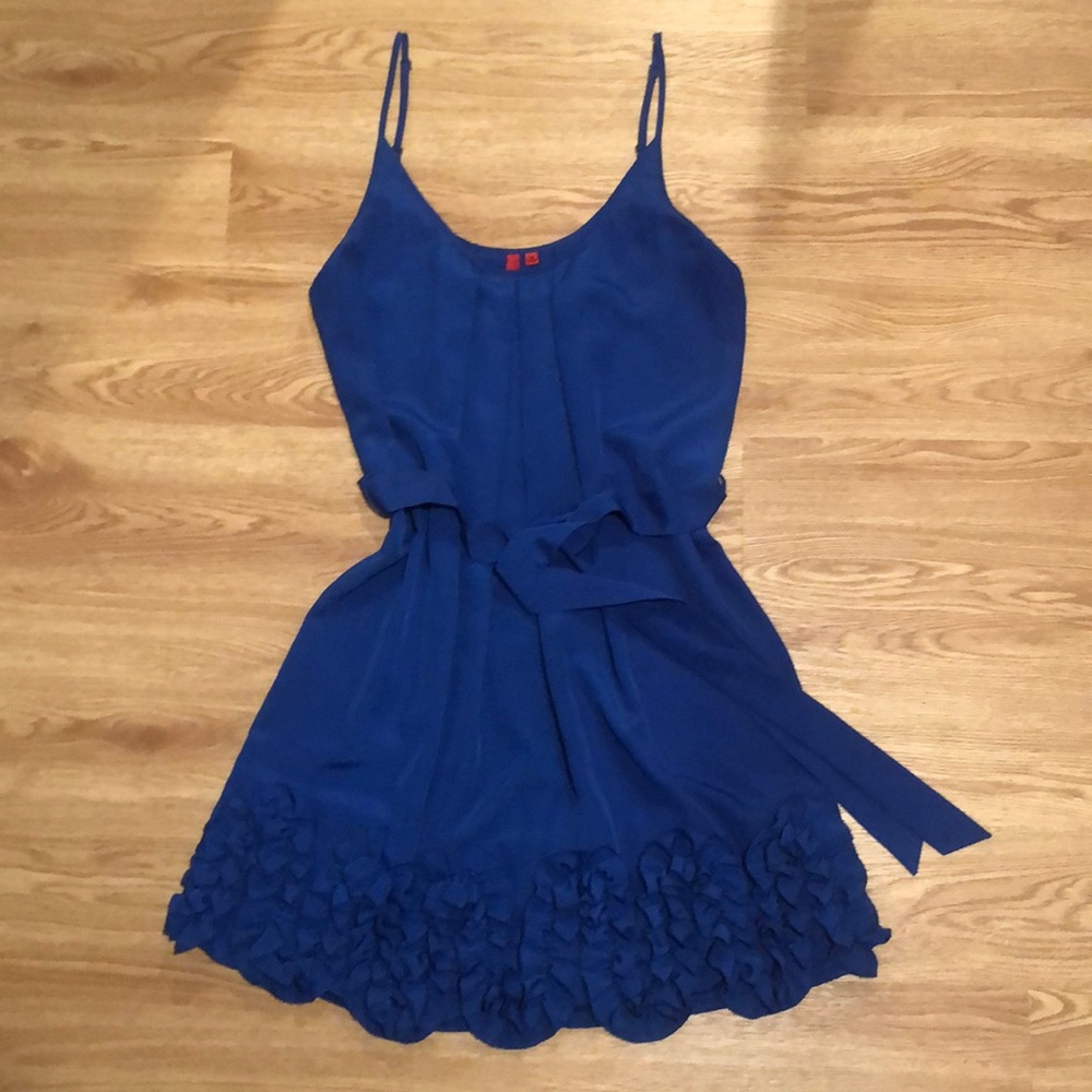 Brand new cobalt blue mini dress